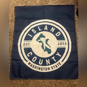 Island County Washington State Flag/Banner